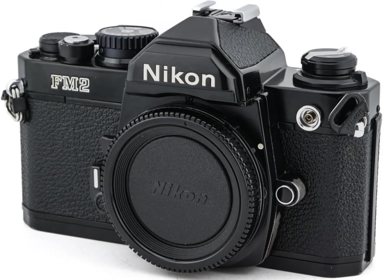 Nikon FM 2 Black 35mm SLR Film Camera (Renewed)