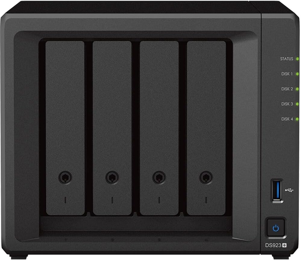 Synology DS923+ NAS Ryzen 32TB HDD 1TB SSD