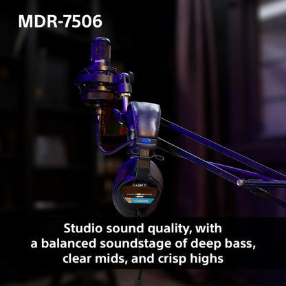 Sony MDR7506 Professional Over-Ear Diaphragm Headphones