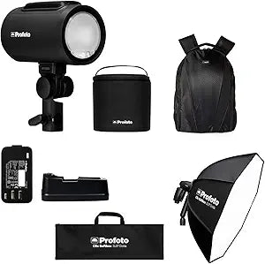 Profoto PRO901250-KIT1 A2 Monolight with Clic Softbox Octa Bundle