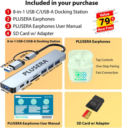 HP 14" Celeron N4120 Laptop Bundle