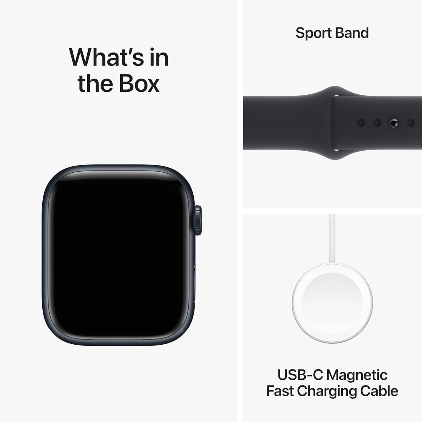 Apple MR9A3LW/A Watch Series 9 GPS 45mm Smartwatch Midnight