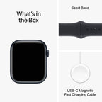 Apple MRMD3LL/A Watch Series 9 GPS + Cellular 45mm Midnight