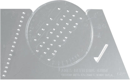 Westcott ALG-1 Lettering Stenciling Template Drafting Tool