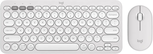 Logitech 920-012198 Pebble 2 Combo - Tonal White