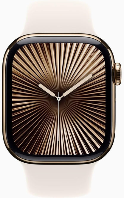 Apple A3001 Watch Series 10 42mm Gold Titanium Renewed