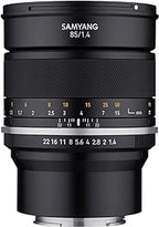 Samyang 22995 MF 85mm F1.4 MK2 Fuji X Lens