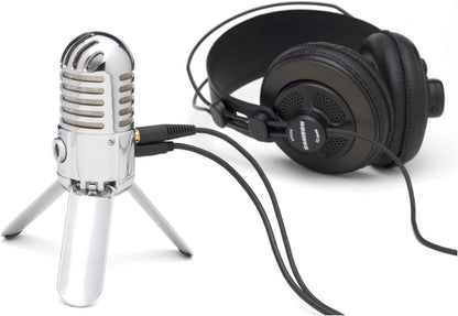 Samson SAMTR Meteor USB Studio Microphone Silver