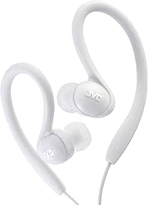 JVC HA-EBX85-W Women's Sport Clip Headphones - White — main product image