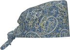 Novastar Paisley Print Scrub Cap Women Men Adjustable