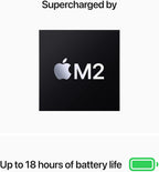 Apple MC7V4LL/A M2 MacBook Air 13.6