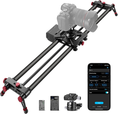 Neewer 10100621 39.4" Motorized Camera Slider - App Control