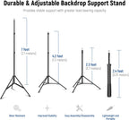 Neewer NK-ST0204 10ft x 7ft Adjustable Backdrop Stand Kit