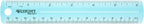 Westcott 6-Inch Plastic Ruler - Assorted Colors, 2-Pack