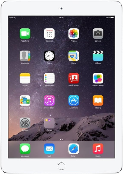 Apple MH2P2LL/A iPad Air 2 64GB Cellular Silver (Renewed)