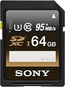 Sony SF-64UZ 64GB SDXC UHS-II Memory Card — main product image
