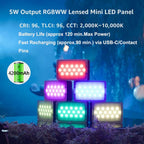 Aputure MC Pro Mini RGBWW On-Camera Video Light