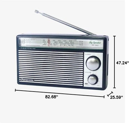 Panasonic 8541720371 Retro AM/FM Shortwave Transistor Radio