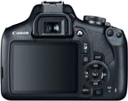 Canon Rebel T7 DSLR 18-55mm Lens Renewed Bundle
