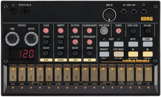 Korg Volca Beats Analog Rhythm Machine (Open Box)