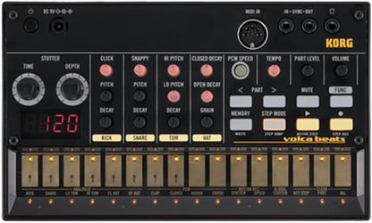 Korg Volca Beats Analog Rhythm Machine (Open Box)