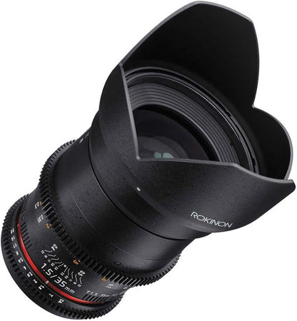Rokinon Portrait Lens Bundle - 35mm, 50mm, 85mm - Canon