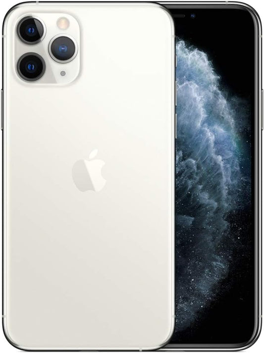 Apple iPhone 11 Pro Max 64GB Silver Unlocked - Renewed
