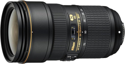 Nikon K-102165-00-CR 24-70mm f/2.8E VR Lens Renewed