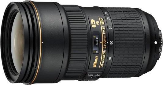 Nikon K-102165-00-CR 24-70mm f/2.8E VR Lens Renewed
