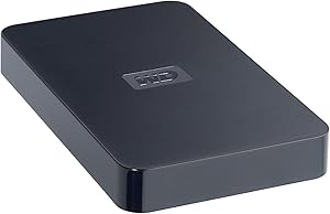 Western Digital WDBAAR5000ABK-EESN Elements 500GB Portable HDD
