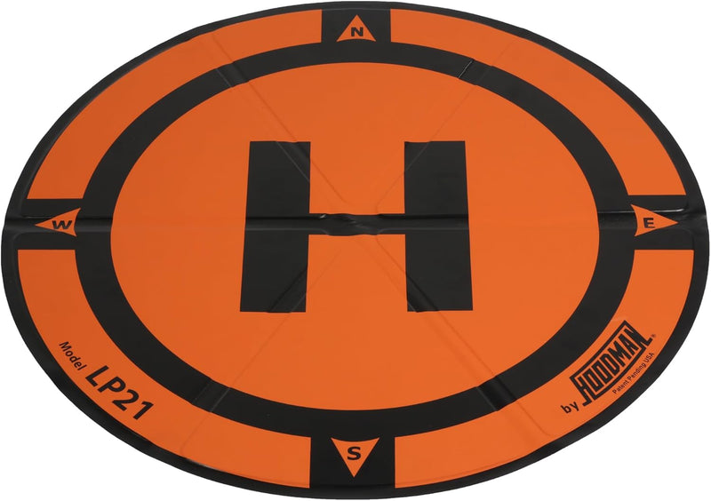 Hoodman 1.9 Ft Trifold Weighted Drone Landing Pad LP21 — main product image