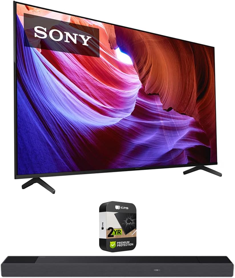 Sony E70SNKD65X85K 65" 4K HDR Google TV Bundle