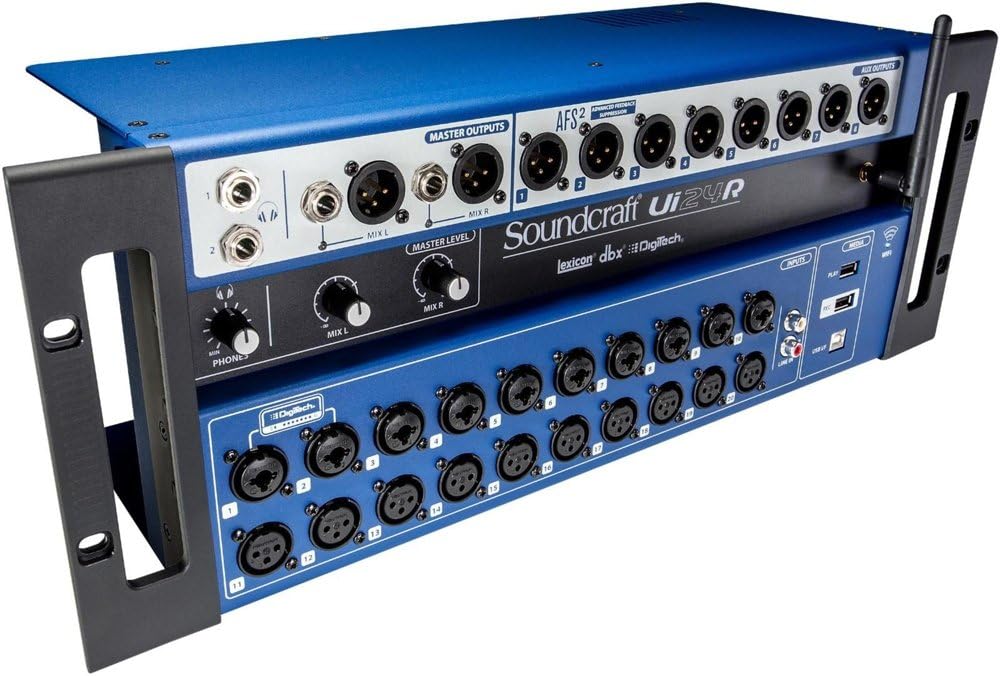 Soundcraft Ui24R Digital Mixer & USB Recorder (Renewed)