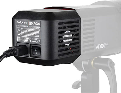 Godox AC26 Adapter for AD600Pro Flash Monolights