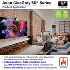Elite Screens ER96WH1-Wide Sable Frame 96