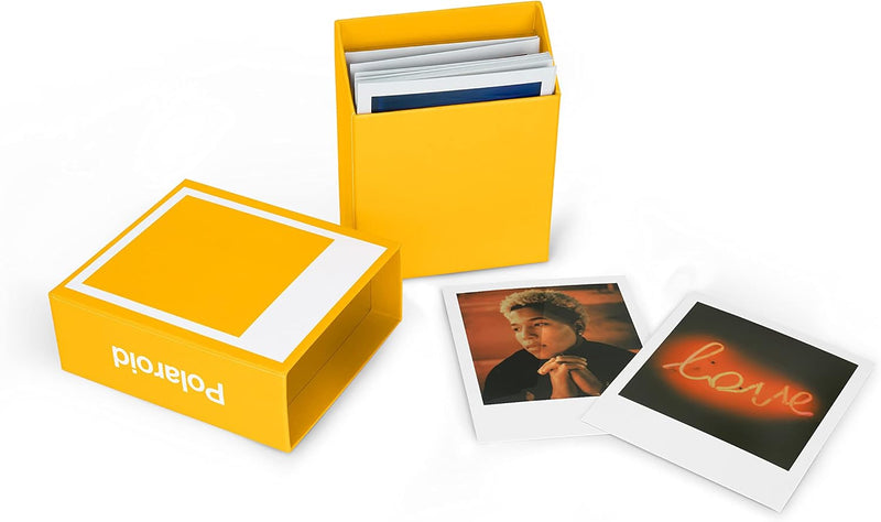 Polaroid 6119 Yellow Photo Storage Box — main product image