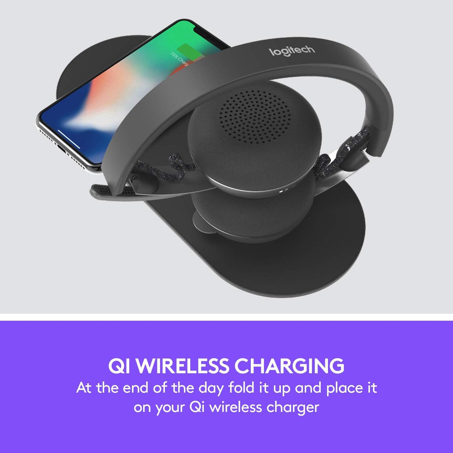 Logitech 981-000797 Zone Wireless Bluetooth Headset