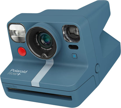Polaroid Now+ Renewed Blue Gray Instant Camera
