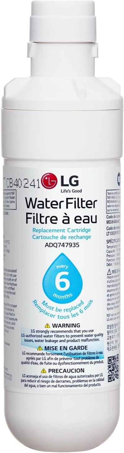 LG AGF80300705 LT1000P Refrigerator Water Filter