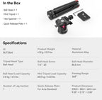 SmallRig BUT2664-AU Mini Camera Tripod Arca-Type