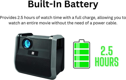 RCA RPJ060BK 1080p Home Theater Projector Graphite