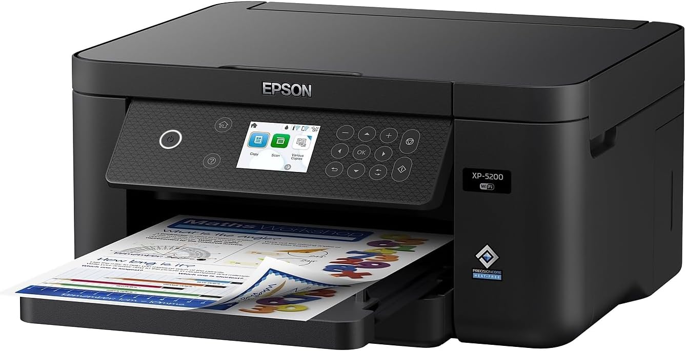 Epson C11CK61201 Expression Home XP-5200 Wireless All-in-One Printer