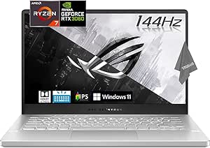 Asus ROG Zephyrus 14" 144Hz Gaming Laptop RTX 3060 Ryzen 7