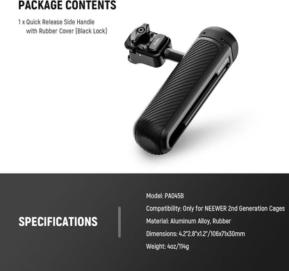 Neewer PA045B Quick Release Phone Cage Handle