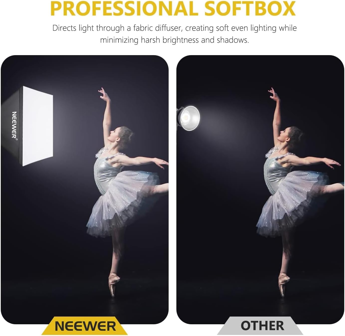 Neewer NK200 700W Softbox Continuous Lighting Kit