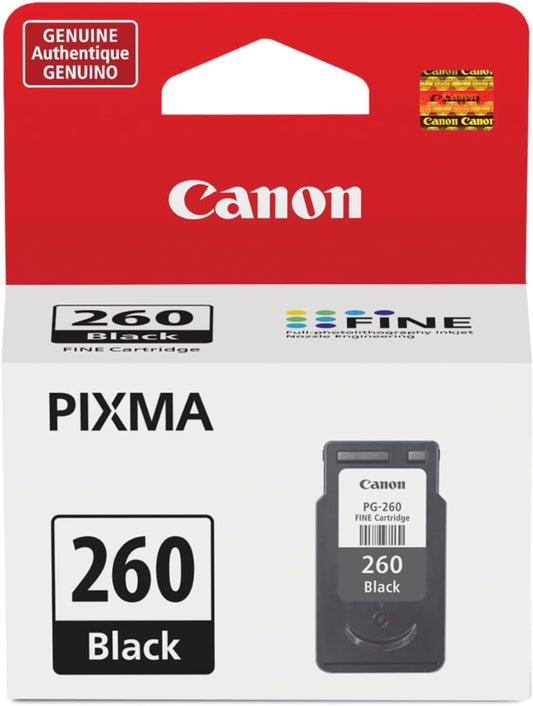Canon 3707C001 PG-260 Black Genuine Ink Cartridge
