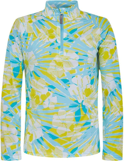 Spyder 196052-734 Girl's Surface Zip T-Neck