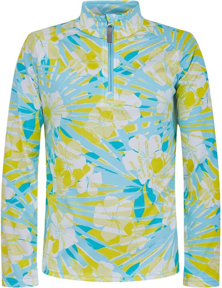 Spyder 196052-734 Girl's Surface Zip T-Neck — main product image