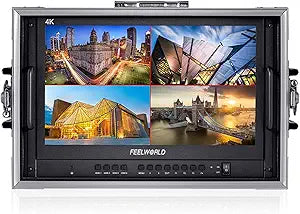 FEELWORLD ATEM156-CO 15.6" 4K HDMI Broadcast Director Monitor