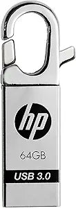 HP HPFD752W-64 64GB USB 3.0 Clip-On Flash Drive — main product image